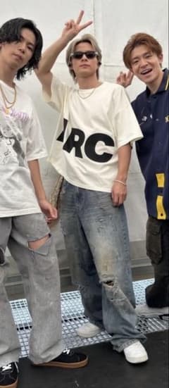 平野紫耀着用 ダメージデニム - メルカリ