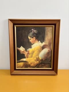 Fragonard, Girl Reading, Framed Reproduction, Interior Decor, Fine Art