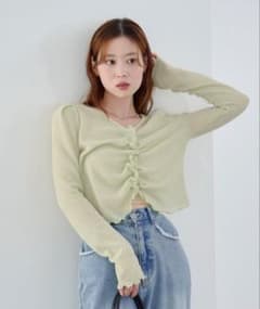 Kastane カスタネ フロントシャーリングTeeのサムネイル