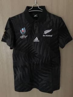 アディダス ラグビー 2019W杯 オールブラックス ポロシャツ - メルカリ