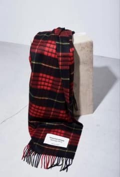 ビューティフルピープル　マフラー　ストール　カシミヤ　チェック　ジョンストンズ ビューティフルピープル マフラー ストール カシミヤ チェック