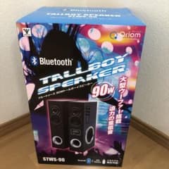 山善 トールボーイスピーカー STWS-90 Bluetooth Uキュリオムのサムネイル