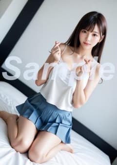 AI美女 A4 L判ポスター かわいい 美人 リアル グラビア c062129のサムネイル