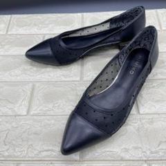 HIMIKO ヒミコ メッシュパンプス フラットシューズ ポインテッドトゥ 26 HIMIKO ヒミコ メッシュパンプス フラットシューズ ポインテッド