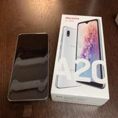 Galaxy A20 ホワイト 32 GB docomoのサムネイル