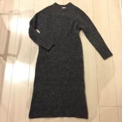 GU リブニットロングワンピースのサムネイル