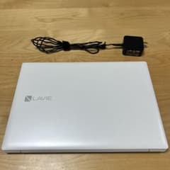 LAVIE ホワイト ノートPC 本体 ACアダプター付きのサムネイル