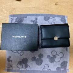マリークワント　ミニウォレット　ブラックのサムネイル