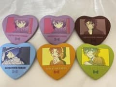 名探偵コナン　ハート型缶バッジ　Vol.1 セットのサムネイル