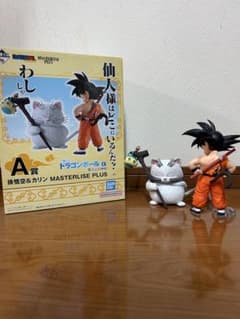 一番くじ ドラゴンボール EX 雲の上の神殿 A賞 孫悟空＆カリン 箱ありのサムネイル