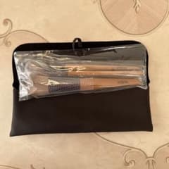 【値下げ】アルソア メイクブラシセット アルソア 限定メイクアップブラシセット ケース付き - メルカリ