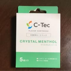 【訳あり】C-Tec DUO カートリッジ（クリスタルメンソール）のサムネイル