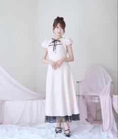 Rosé Muse ロゼミュPiping puff sleeve dressのサムネイル