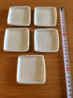 陶器　ミニ皿　5枚セットのサムネイル