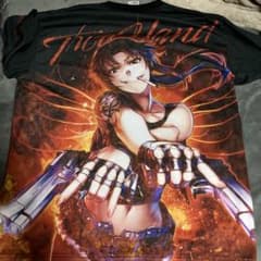 BLACK LAGOON 両面フルグラフィックTシャツ XLのサムネイル