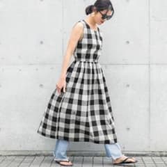 coca チェックワンピースのサムネイル