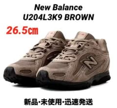 新品】New Balance U204L3K9 BROWN 26.5㎝ 希少 - メルカリ