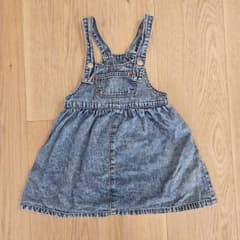 キッズ サロペット デニムスカートのサムネイル