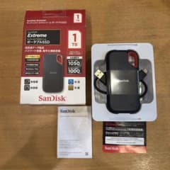 未使用品　SanDisk ポータブルSSD 本体 1TBのサムネイル