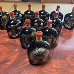 サントリー　ウイスキー　空瓶　レア　suntory whisky 　old　般若 SUNTORY ウイスキー 雅 空瓶 - メルカリ