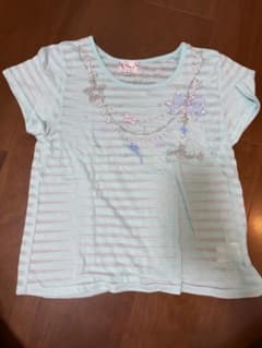 キッズ 半袖Tシャツ ミントグリーン 140cmのサムネイル