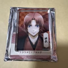 銀魂 描き下ろし 神威 片面花柄和装ver アクリルミニブロック - 2
