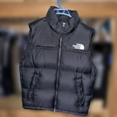 ヌプシ ダウンベスト ブラックnuptse vest ダウンジャケットのサムネイル