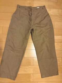 comoli コットンオーバーパンツ 3 シンチバック - メルカリ