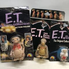 ET フィギュアセット　1980年代？のサムネイル
