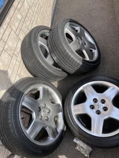 30セルシオ後期　純正18インチホイール　ユーロ仕様　225/45R18のサムネイル