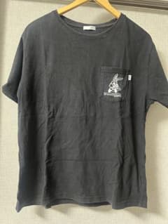 GYDA ポケット付き Tシャツ ブラック