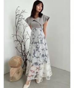 dazzlin オパールフラワーコルセットワンピースのサムネイル