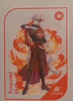 にじさんじ 8th 購入特典 加賀美ハヤト クリアカードのサムネイル
