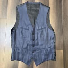 BURBERRY BLACK LABEL ベスト ジレ　ネイビーのサムネイル
