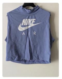 Nike ★クロップド★タンクトップ ★ ライトブルー ★ ナイキビッグロゴのサムネイル