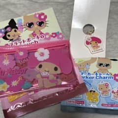 サンリオ マイメロディ サマーバケーション　チャーム　フラットポーチのサムネイル