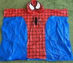 ユニバーサル・スタジオ・ジャパン USJ スパイダーマン カッパ 大人用のサムネイル