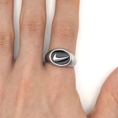 OLD "NIKE" Swoosh Design Ringのサムネイル