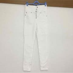 くるみ❥様専用☆ 白 スキニー ハイウエスト  秋 冬のサムネイル