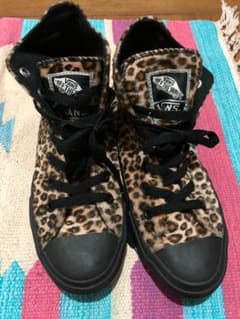 vans ヒョウ柄 美品のサムネイル