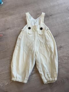 ベビー サロペット アイボリー 80cm