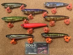メガバス 未使用 ドッグX （S） 8個セット B 2001〜2005年 刻印 メガバス 未使用 ドッグX （S） 8個セット B 2001〜2005年 刻印 - メルカリ