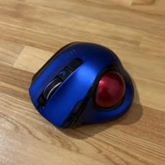 Digio2 Bluetoothトラックボール MUS-TBLF134 ブルーのサムネイル