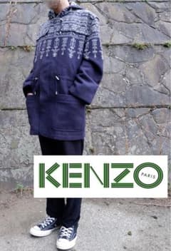 Kenzo paris wool fooded coatのサムネイル