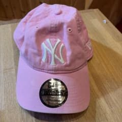 New Era 9TWENTY ピンクベースボールキャップのサムネイル