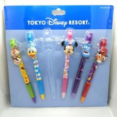 ディズニーリゾート ディズニーシー ボールペン 5本セット チャンドゥ