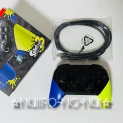 정크 제품 Switch Pro 컨트롤러 스플래툰 3 에디션