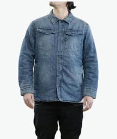 極美品　G-STAR RAW ジースターメンズ デニムジャケット 中綿ジャケットのサムネイル