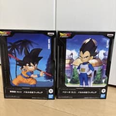 ドラゴンボールDAIMA 孫悟空 ベジータ ミニ パネル付きフィギュア新品未開封のサムネイル