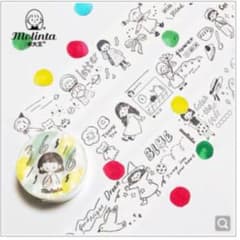 minnie様専用　molinta モリンタ　マスキングテープ②のサムネイル